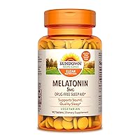 Sundown Melatonin 5 mg Tablets 90 ea