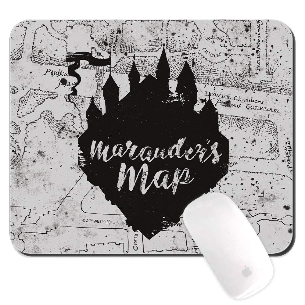 Original and Officially Licensed by Harry Potter Mouse Pad for PC, Non-Slip (Harry Potter 032 Gray)