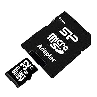 Silicon Power 32GB microSD Memory Card SDHC Class 10 w/ SD Adapter 40MB/sec