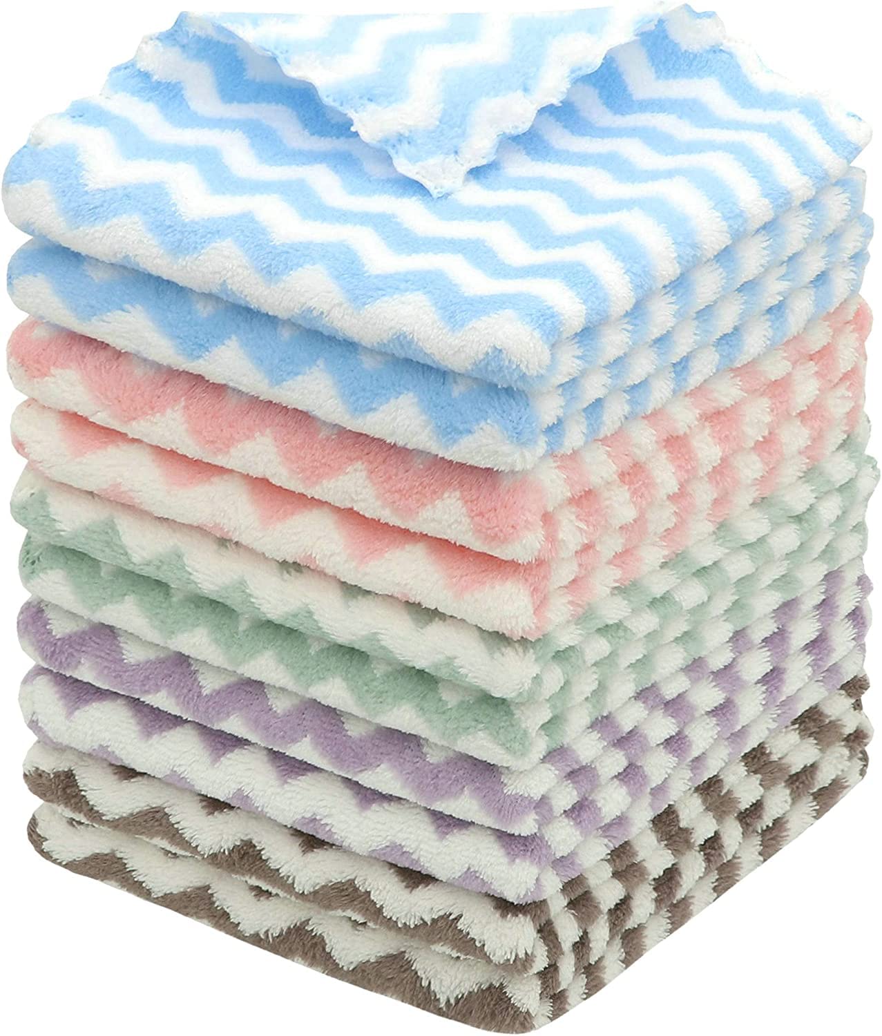 Straseapoit Microfiber Cleaning Rag, Mix Color (20)