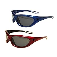 BIB-ON Sporty Shades 2 Pack- Baby, Toddler, and Kids' First Sunglasses
