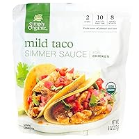 Mild Taco Simmer Sauce, Certified Organic | 8 oz