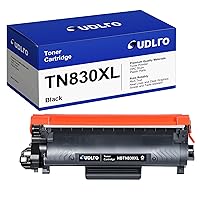 TN830XL Toner Cartridge for Brother Printer - (with Chip) Replacement for Brother TN830 TN-830 TN830XL to use with HL-L2460DW DCP-L2640DW HL-L2405W HL-L2400D HL-L2480DW MFC-L2820DW Printer (1 Black)