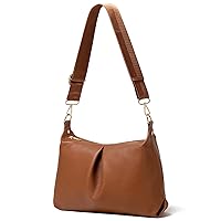Marvolia Crossbody Bags for Women - Large Cross Body Bag PU Leather Shoulder Bag with Widened Strap Trendy Hobo Handbags