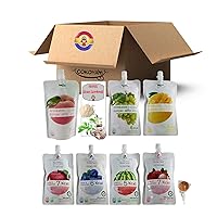 Jayone & Jelly. B Konjac Jelly A to Z Drinkable Konjac Juice 7 Flavors-Healthy, Weight Control Supplement and Diet Food… (Set of 1)