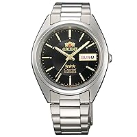 Orient Tri Star Automatic Black Dial Men's Watch FAB00006B9
