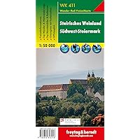 WK 411 Steirisches Weinland - Südwest-Steiermark, Wanderkarte 1:50.000 (freytag & berndt Wander-Rad-Freizeitkarten, Band 411)