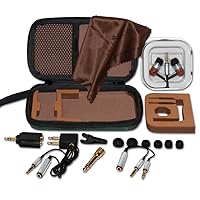Classic Woodees IESW100TK Ultimate Travel Kit with Microphone (Umber Stain)