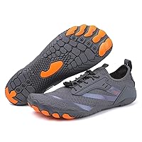 Water Shoes for Men Women Barefoot Quick-Dry Aqua Sock Outdoor Athletic Sport ShoesBreathable ComfortableSafety Toe Slip On Tennis Pool Beach Walking YogLightweight Fashion SafetyShoes