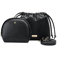 DIHKLCIO Crossbody Bags for Women Small Vegan Leather Purses Shoulder Designer Handbags with Small Travel Makeup Bag 2024 New