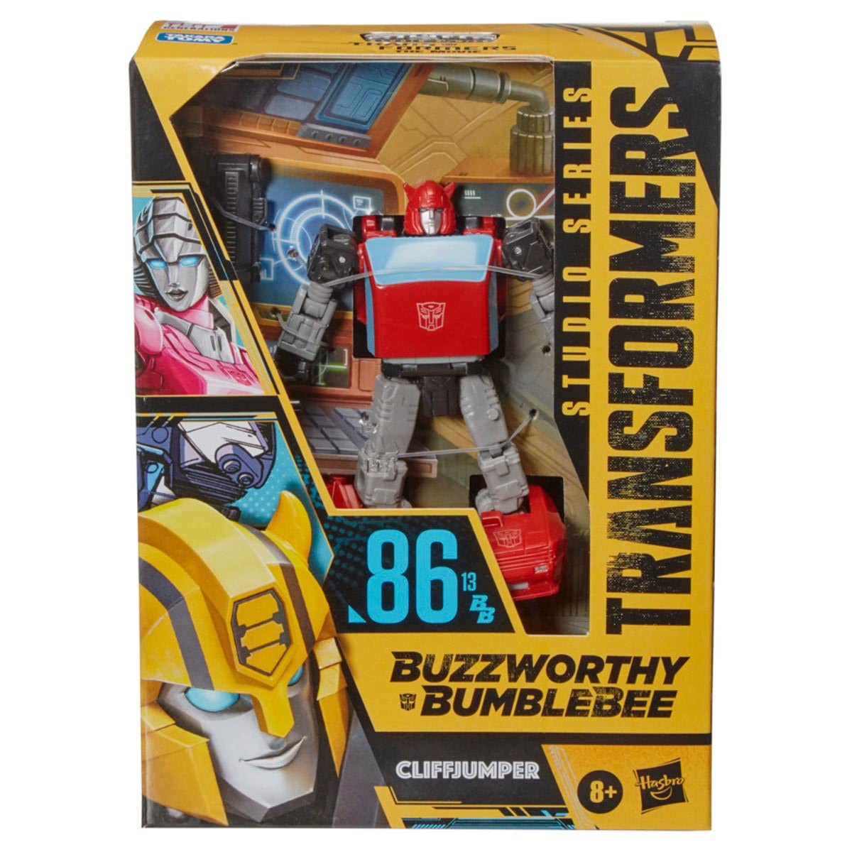 Transformers Buzzworthy Bumblebee Studio Series Cliffjumper Deluxe Action Figure