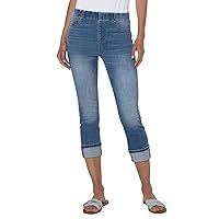 Liverpool womens Chloe Pull-on Crop Wide Cuff in Canyonlands