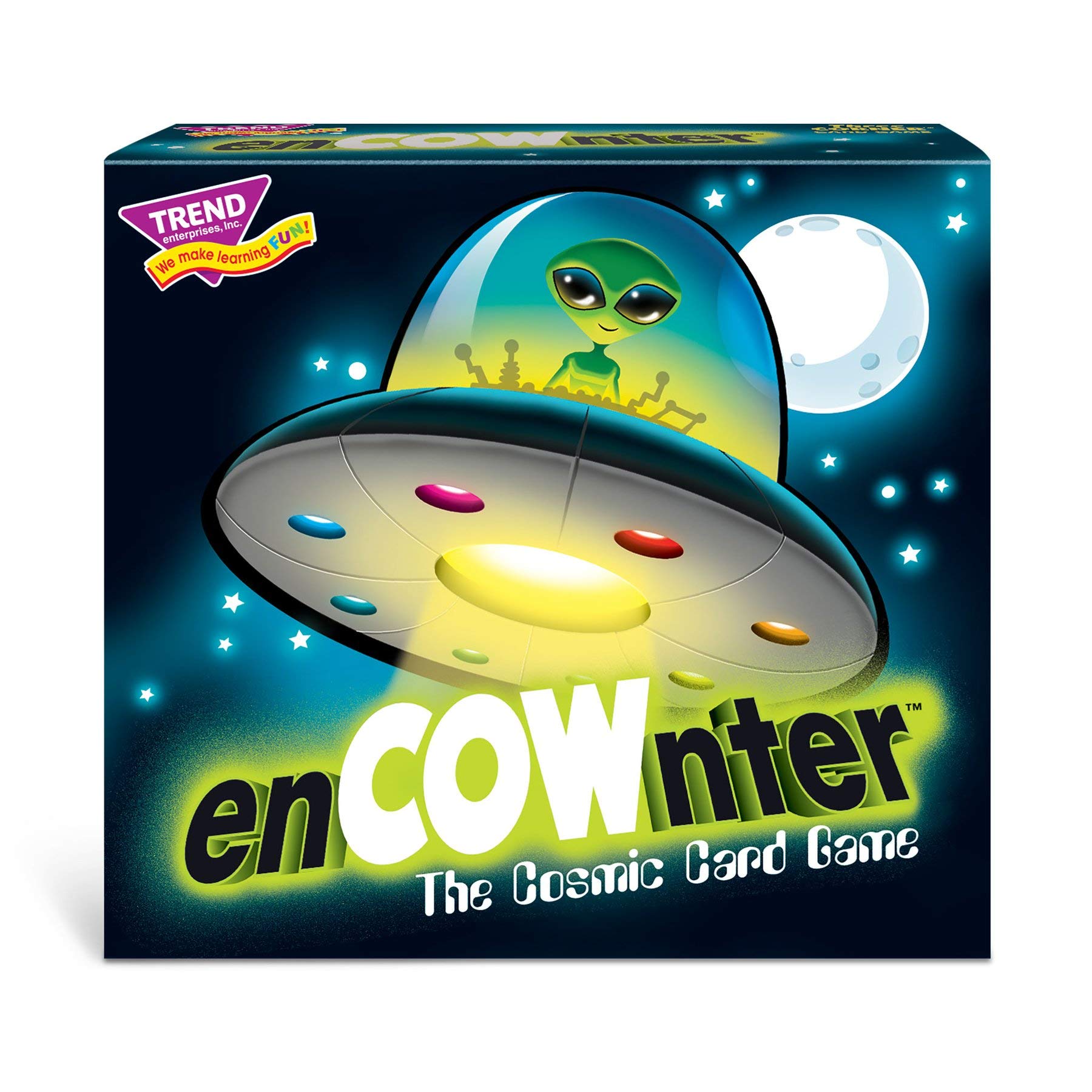 enCOWnter Three Corner Strategy Game by TREND enterprises, Inc. - Family-Friendly Card Games