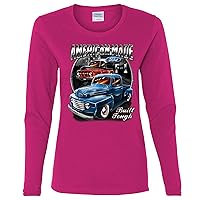 Ford F1 American Made Built Tough Licensed Official Womens Long Sleeves