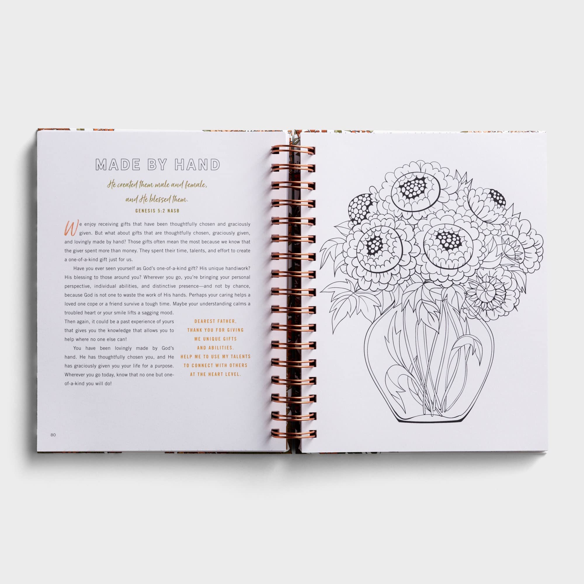 Set Your Mind on Things Above: Devotional Coloring Book