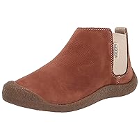 KEEN Women's Mosey Chelsea Leather Pull on Ankle Boot