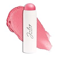 Julep Skip The Brush Cream to Powder Blush Stick - Peony Pink - Blendable and Buildable Color - 2-in-1 Blush and Lip Makeup Stick
