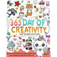 How To Draw Everything 365: learn how to draw everything with a Daily Drawing Challenge for an Entire Year in 6 steps