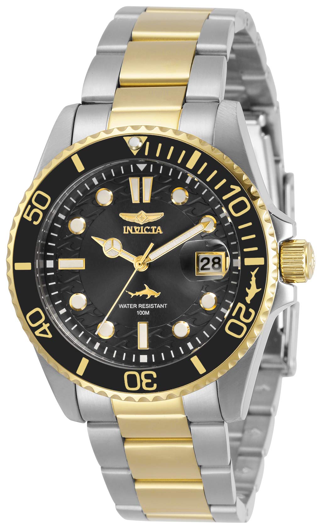 Invicta Women's Pro Diver Quartz Watch, Two Tone, 30483