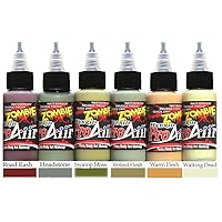 Master Airbrush Airbrushing System Kit with 8 Color Water-Based