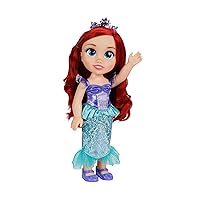 Disney Princess D100 My Friend Ariel Doll 14 inch Tall Includes Removable Outfit, Tiara, Shoes & Brush