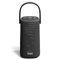 Tribit StormBox Pro Portable Bluetooth Speaker with 360 Sound, Bluetooth 5.3, IP67 Waterproof, 24H Playtime for Outdoors, Black