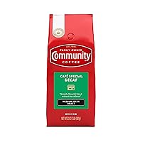 Community Coffee Café Special Decaf Ground Coffee, Medium Dark Roast, 32 Ounce Bag (Pack of 1)