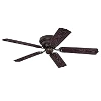 Westinghouse 7217000 Contempra 48-Inch Indoor/Outdoor Ceiling Fan, Oil Rubbed Bronze Finish