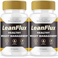 (2 Pack) LeanFlux - Lean Flux Weight Loss to Increase BAT Levels, Leanflux Reviews Non-GMO Easy to Swallow Supplement Pills, Gain Brown Adipose Tissue BurnFat (120 Capsules)