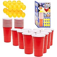 Skynet 36 pcs Beer Pong Set Game For Stag Hen Parties Christmas Holiday Games