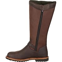 Rocky Mens Great Falls 16 Inch Snake Waterproof Pull On Casual Boots Knee High - Brown