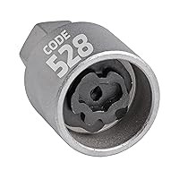 SW-Stahl 02383L-8 Rim Lock Adapter 528 I Suitable for VW I Release Rim Locks I Wheel Lock Rim Lock Disassembly Tool I Rim Lock Extractor I Rim Lock Key