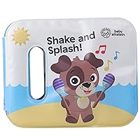 Baby Einstein - Shake and Splash! Waterproof Rattle Bath Book / Bath Toy - PI Kids Baby Einstein - Shake and Splash! Waterproof Rattle Bath Book / Bath Toy - PI Kids Bath Book