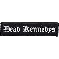C&D Visionary Application Dead Kennedys Old English Logo Patch , Black