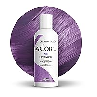 Semi Permanent Hair Color - Vegan and Cruelty-Free Hair Dye - 4 Fl Oz - 090 Lavender (Pack of 1)