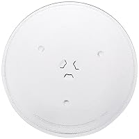 GARP-WB49X10097 GE Microwave Glass Turntable Plate/Tray, 11 1/4