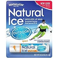 Natural Ice Sunscreen/Lip Protectant SPF 30 Sport 1 Each (Pack of 6)