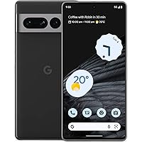 Google Pixel 7 Pro 5G 128GB 12GB RAM 24-Hour Battery Factory Unlocked for All Carriers Global Version - Obsidian