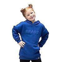 MrBeast Kids Hoodie, Brushed Kids Fleece, Mr Beast Logo Design Kids Sweatshirt for Boys and Girls, Gifts for Kids