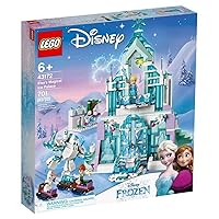 LEGO Disney Frozen Elsa's Magical Ice Palace 43172 Toy Castle Building Kit with Mini Dolls, Castle Playset with Popular Frozen Characters Including Elsa, Olaf, Anna and More (701 Pieces)