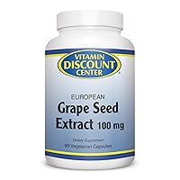 Grape Seed Extract 100mg, 90 Veg Capsules