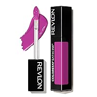 Revlon Liquid Lipstick, Face Makeup, ColorStay Satin Ink, Longwear Rich Lip Colors, Formulated with Black Currant Seed Oil, 011 Own It, 0.17 Fl Oz