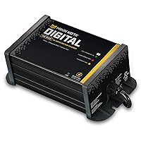 Minn Kota 1821065 MK 106D Digital On-Board Marine Battery Charger, 1 Bank x 6 Amps