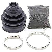 Racing 19-5030 CV Boot Kit Compatible with/Replacement For Arctic Cat 350 CR 2012, Alterra 500 2017, Alterra 450 2016, Alterra 400 2016-2017, 500 Prowler 2017, 450 XC 2011-2012, 2014-2017
