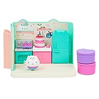 Gabby’s Dollhouse, Bakey with Cakey Kitchen with Figure and 3 Accessories, 3 Furniture and 2 Deliveries, Kids Toys for Ages 3 and up