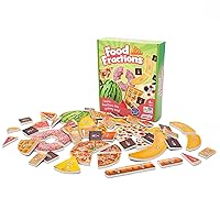 Junior Learning Food Fractions - Learn Fractions The Yummy Way, Multi