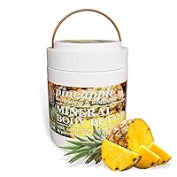 Dead Sea Collection Pineapple Oil Body Butter for Women Rich in Dead Sea Minerals, Fortified with Vitamin E - Hydrates, Softens, and Smoothens Dry Skin (16.9 FL.OZ / 500 ml)