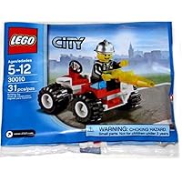 LEGO 30010 City Fireman with Vehicle (Bag of 31 Pieces)