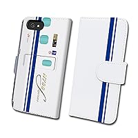 Daibi N700S Railway Smartphone Case No.100 [Notebook Type] for iPhone SE (2nd and 3rd Generation)/iPhone 8/iPhone 7 White