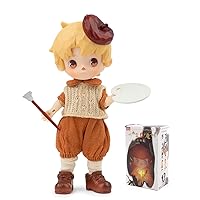 Puppet Kingdom Little Painter and Little Witch Series 1PC 1/12 BJD Dolls Cute Figures Collectibles Birthday Gift